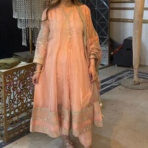 Naqshi cut style dress